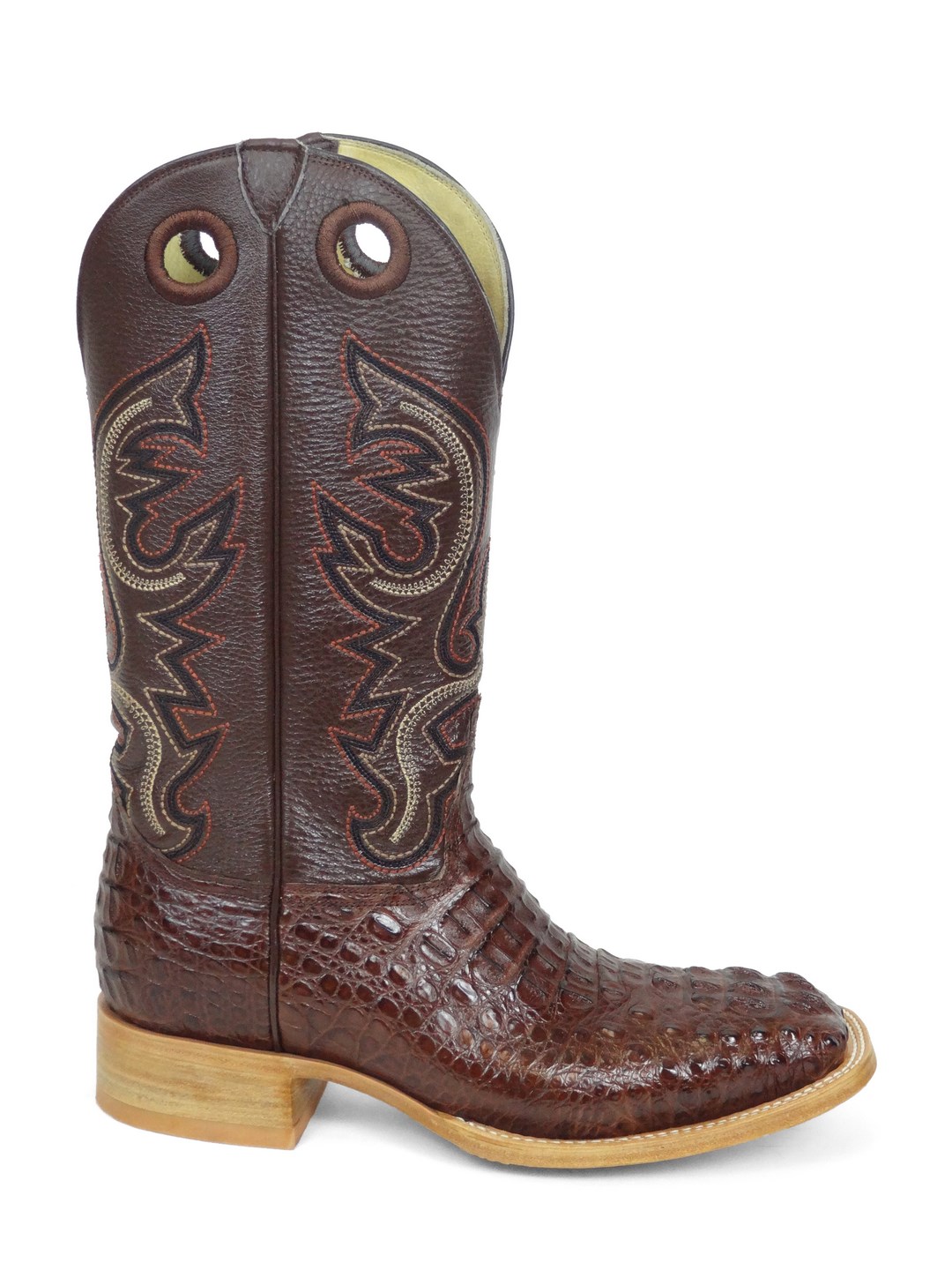 Men Boots Hornback Caiman Brown – Cordero Boots