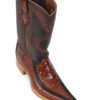 Men Boots Ostrich Cognac CC CLS